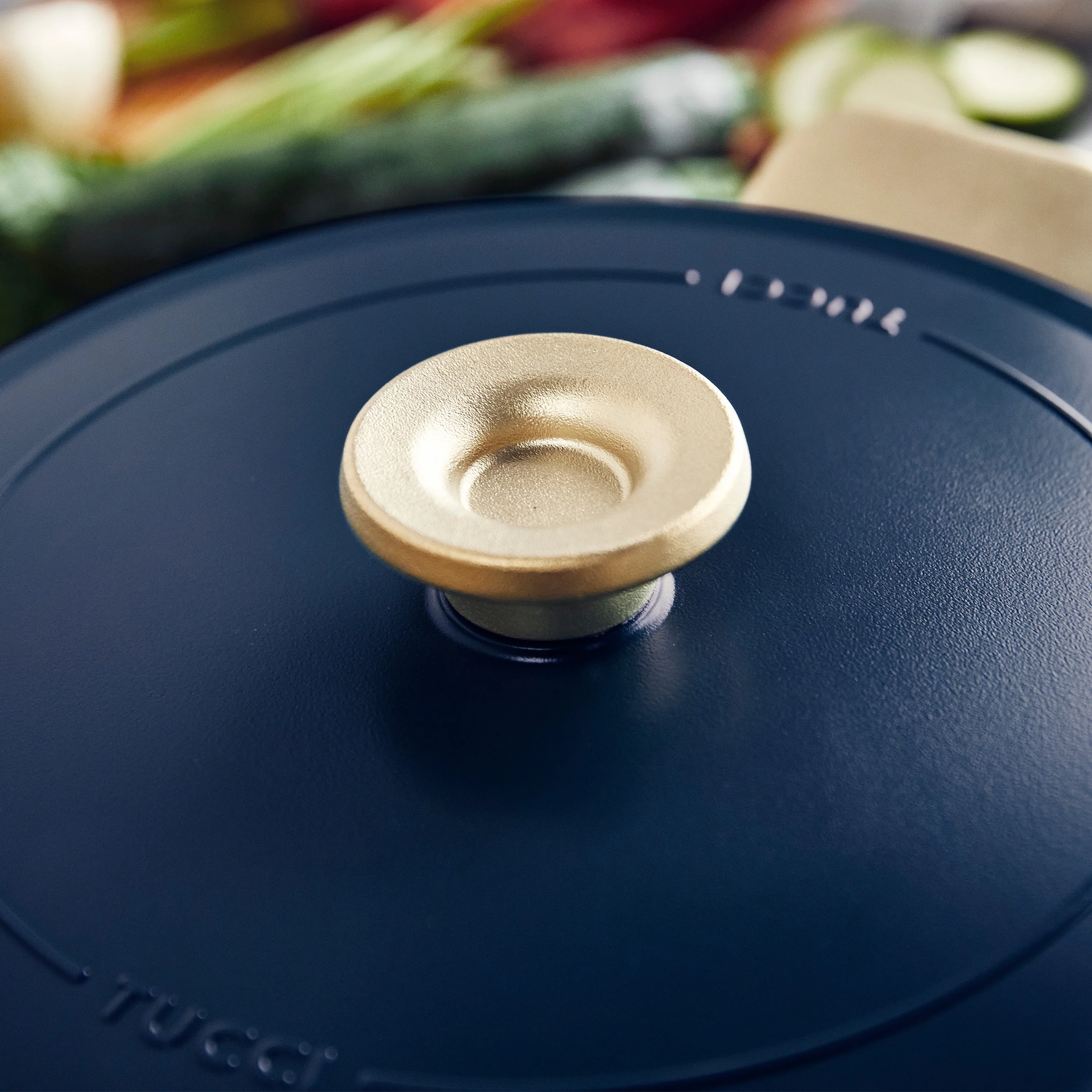 Stanley Tucci™ Ceramic Nonstick 6.5-Quart Dutch Oven | Marino Blue - Image 6