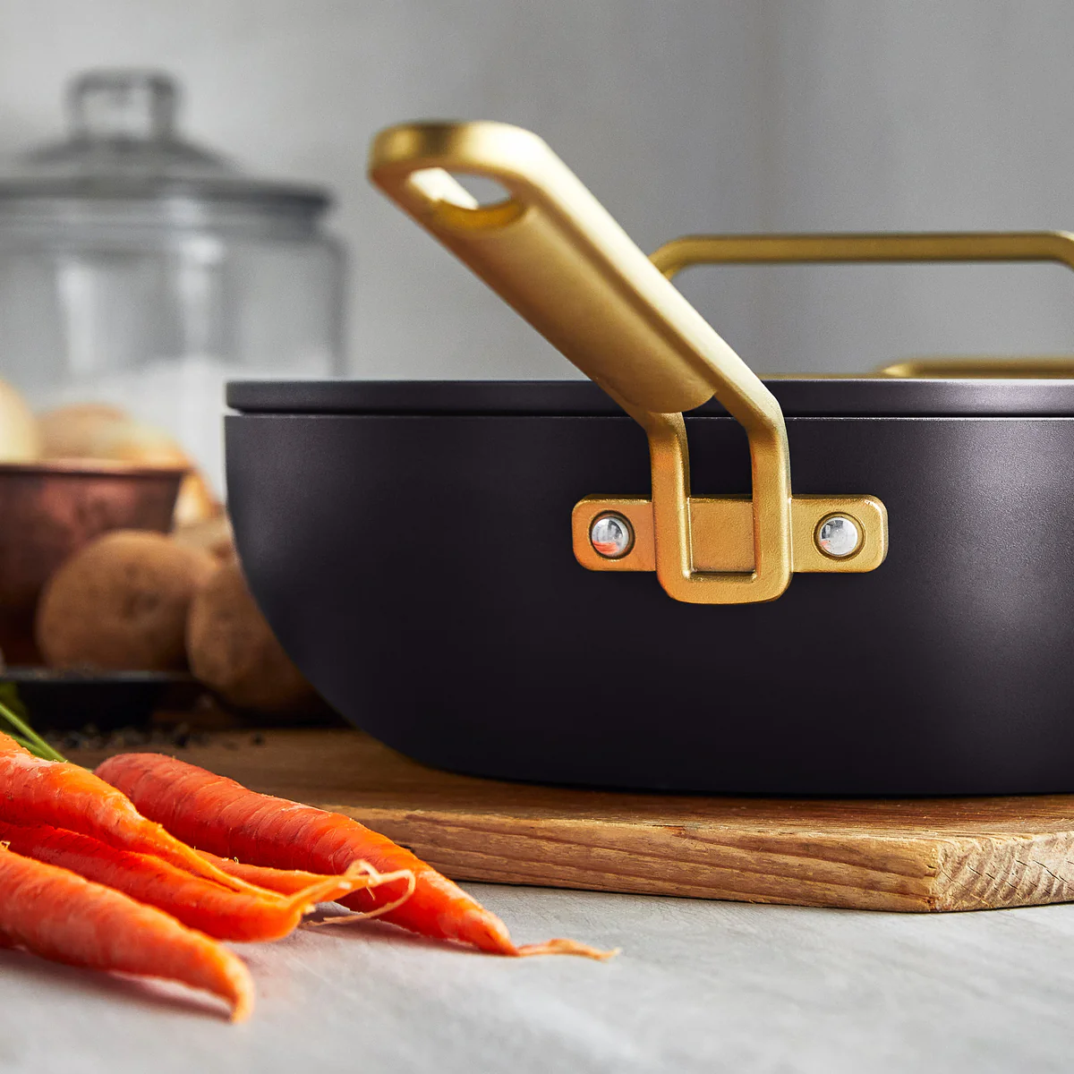 Stanley Tucci™ Ceramic Nonstick 6.5-Quart Essential Stanley Pan | Calabrian Fig - Image 4