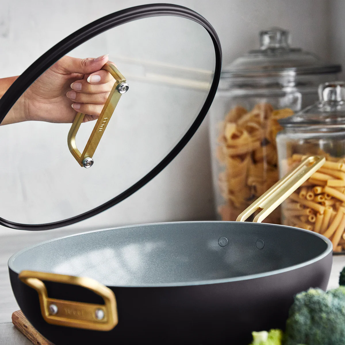 Stanley Tucci™ Ceramic Nonstick 6.5-Quart Essential Stanley Pan | Calabrian Fig - Image 6