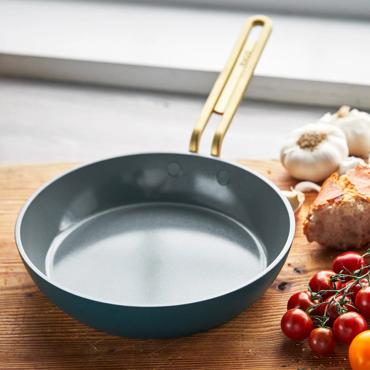 Stanley Tucci™ Ceramic Nonstick 8" Frypan | Venetian Teal - Image 8