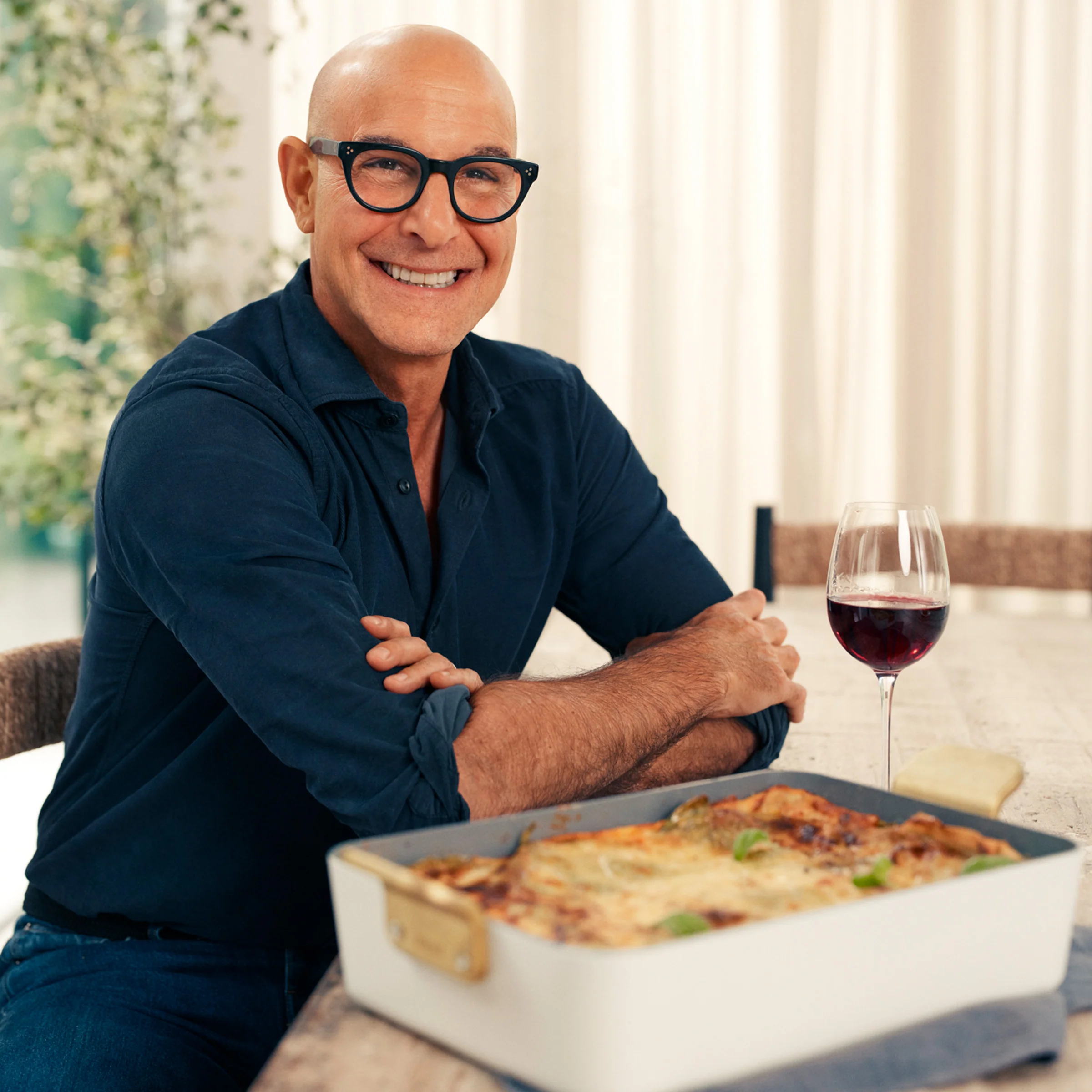 Stanley Tucci™ Ceramic Nonstick Lasagna Pan | Marino Blue - Image 12