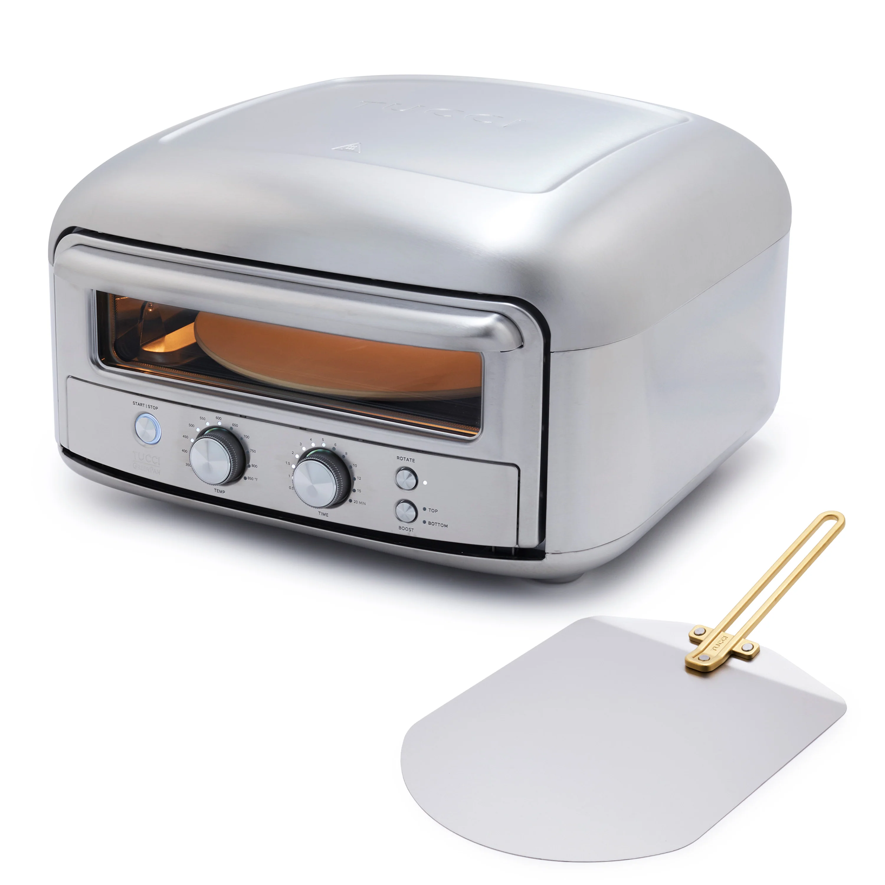 Stanley Tucci™ Indoor and Outdoor Pizza Oven | Stainless Steel
