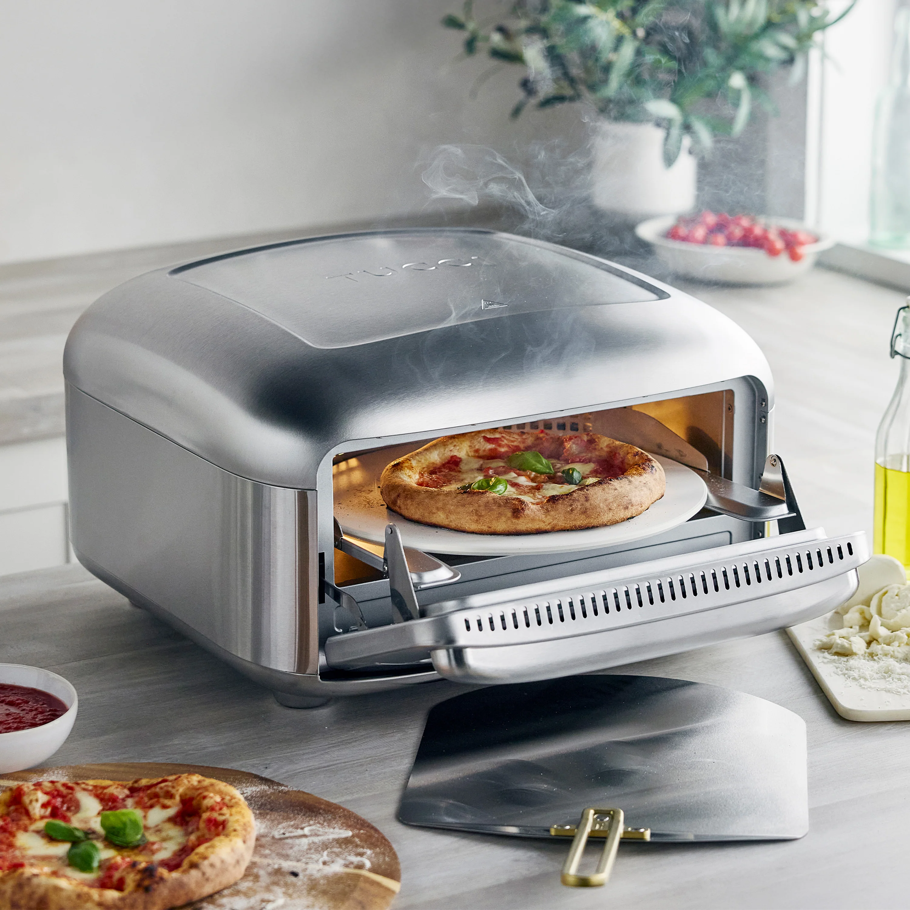 Stanley Tucci™ Indoor and Outdoor Pizza Oven | Stainless Steel - Image 5