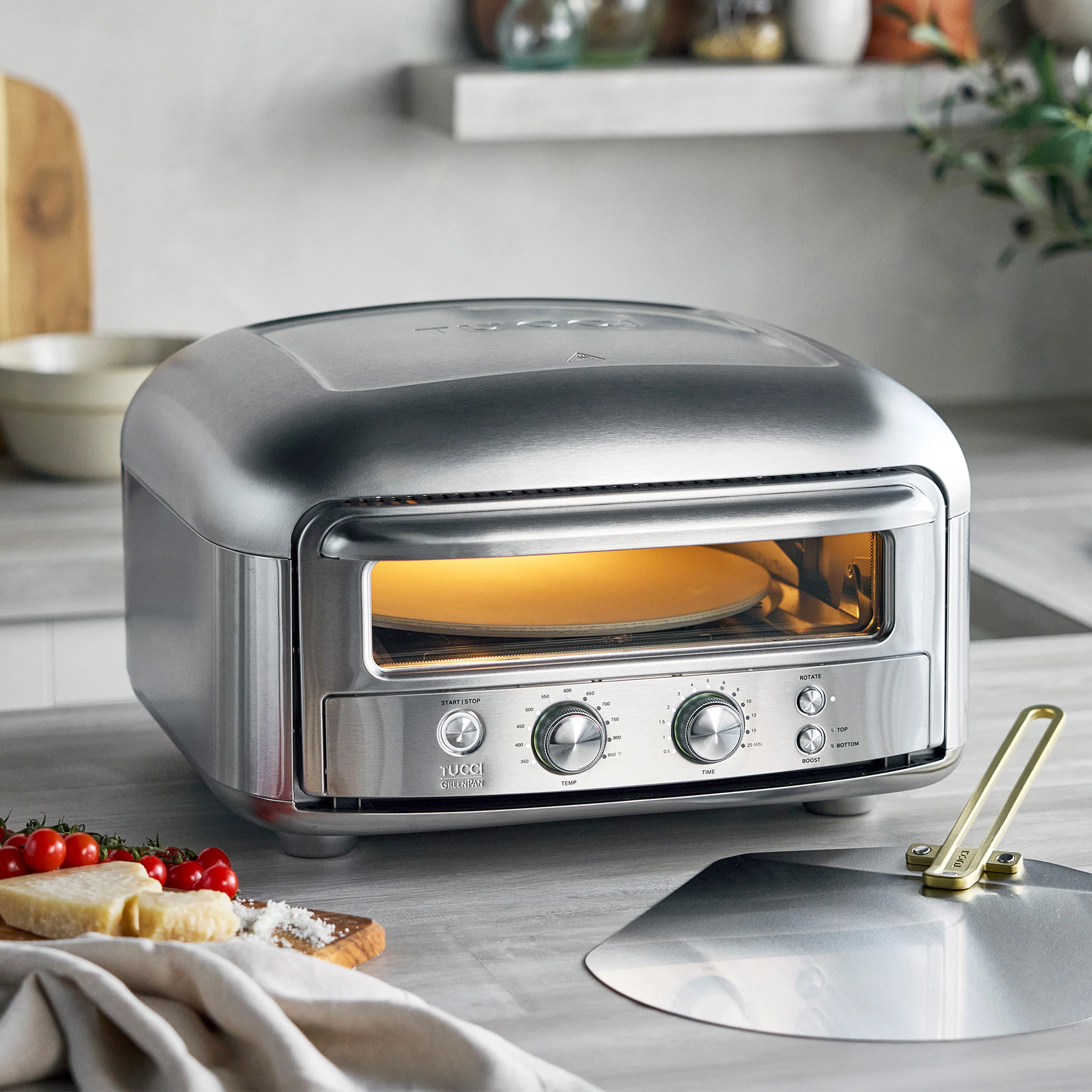 Stanley Tucci™ Indoor and Outdoor Pizza Oven | Stainless Steel - Image 9