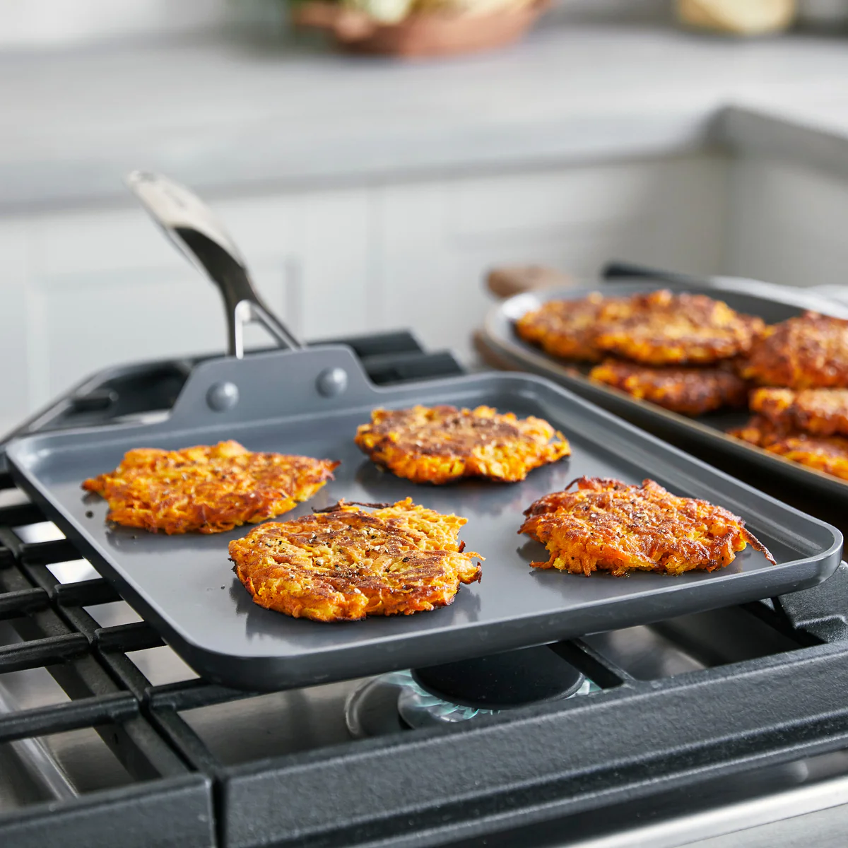 Valencia Pro Ceramic Nonstick 11" Square Griddle - Image 5