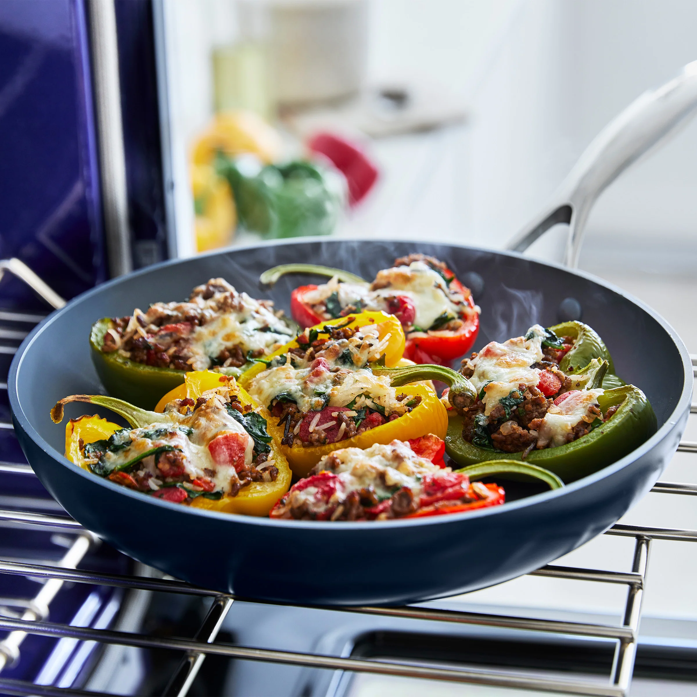 Valencia Pro Ceramic Nonstick 11-Piece Cookware Set | Twilight - Image 9