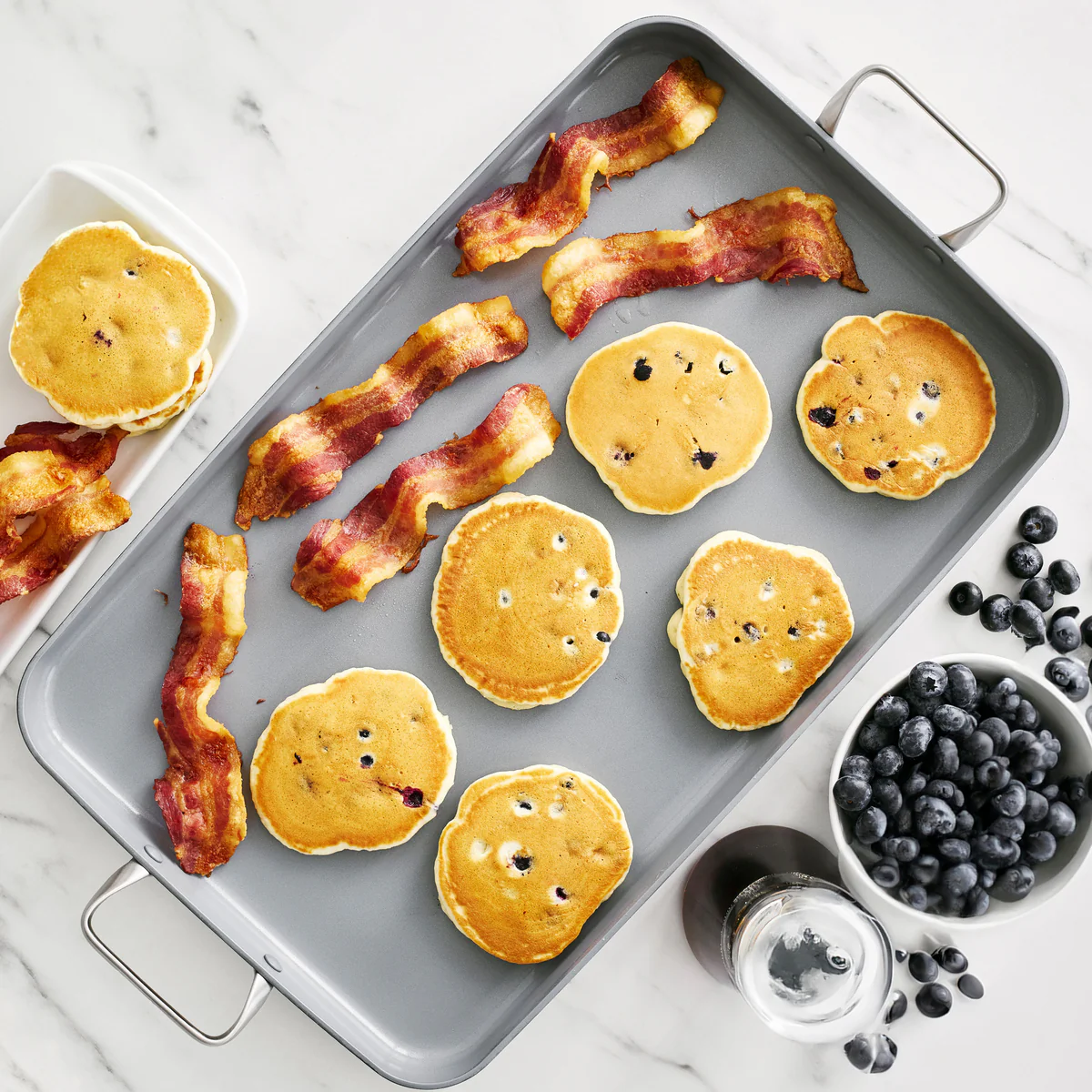 Valencia Pro Ceramic Nonstick 18" x 11" Double Burner Griddle - Image 6