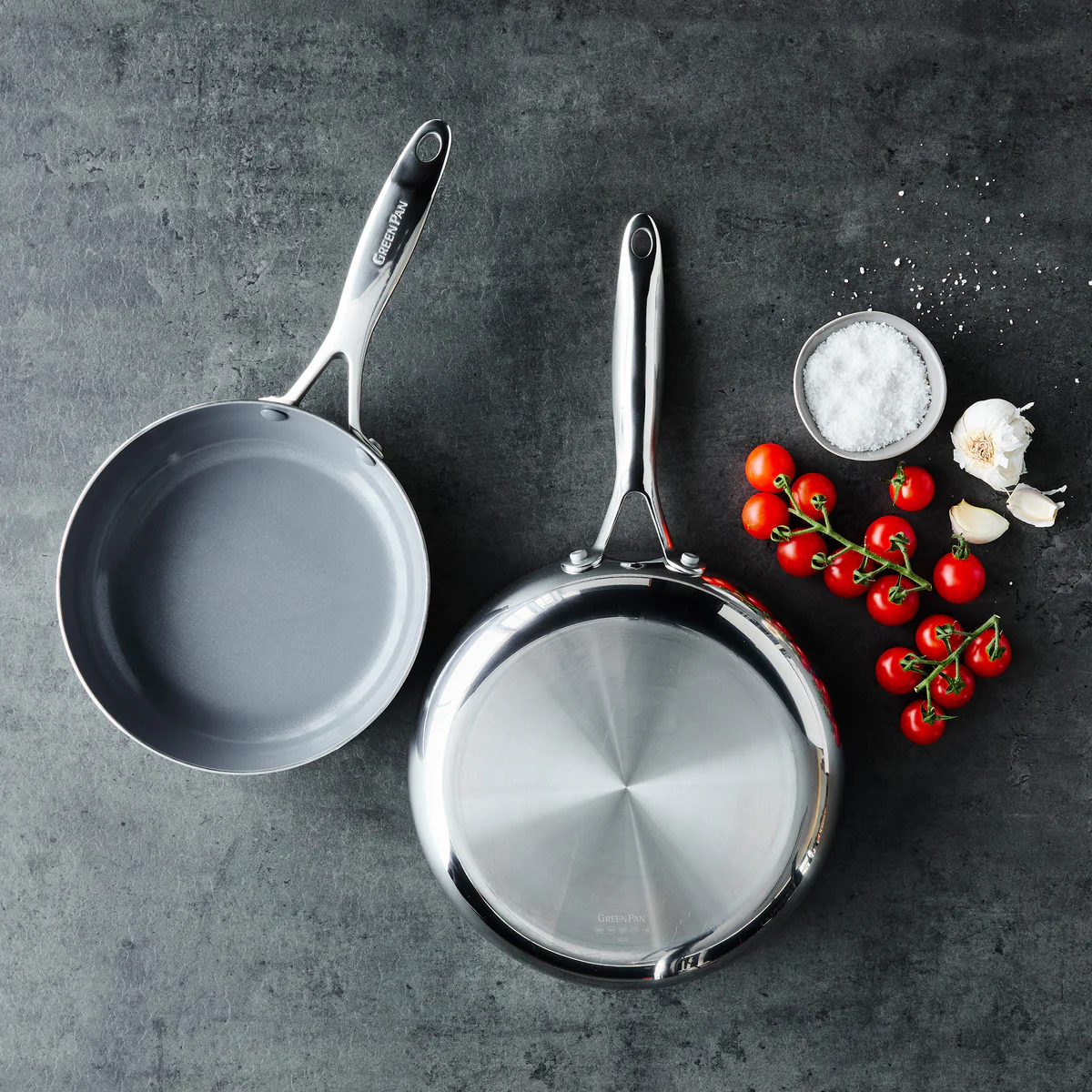 Valencia Pro Stainless Steel 8" and 10" Frypan Set - Image 12
